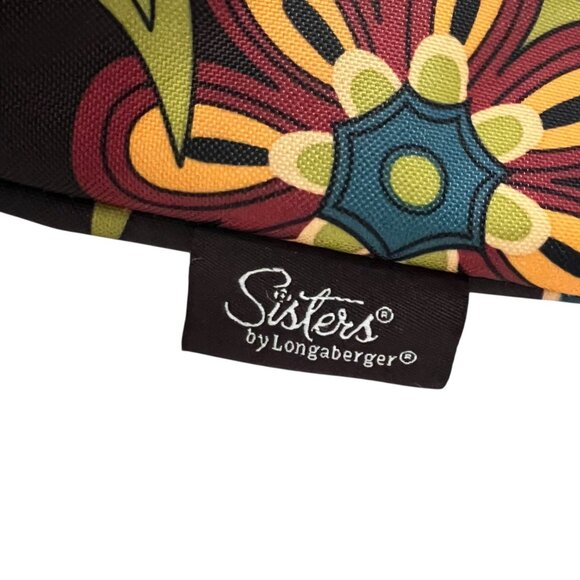 Sisters By Longaberger Floral Cooler Lunch Insulated Tote‎ Bag - Picture 2 of 8